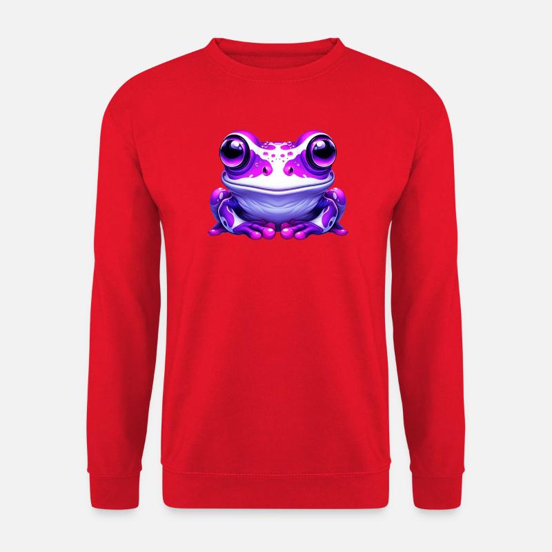 Frog - Unisex Sweatshirt - red