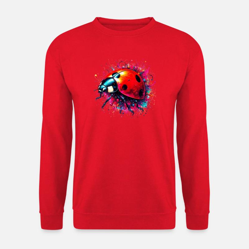Marienkäfer - Unisex Pullover - Rot
