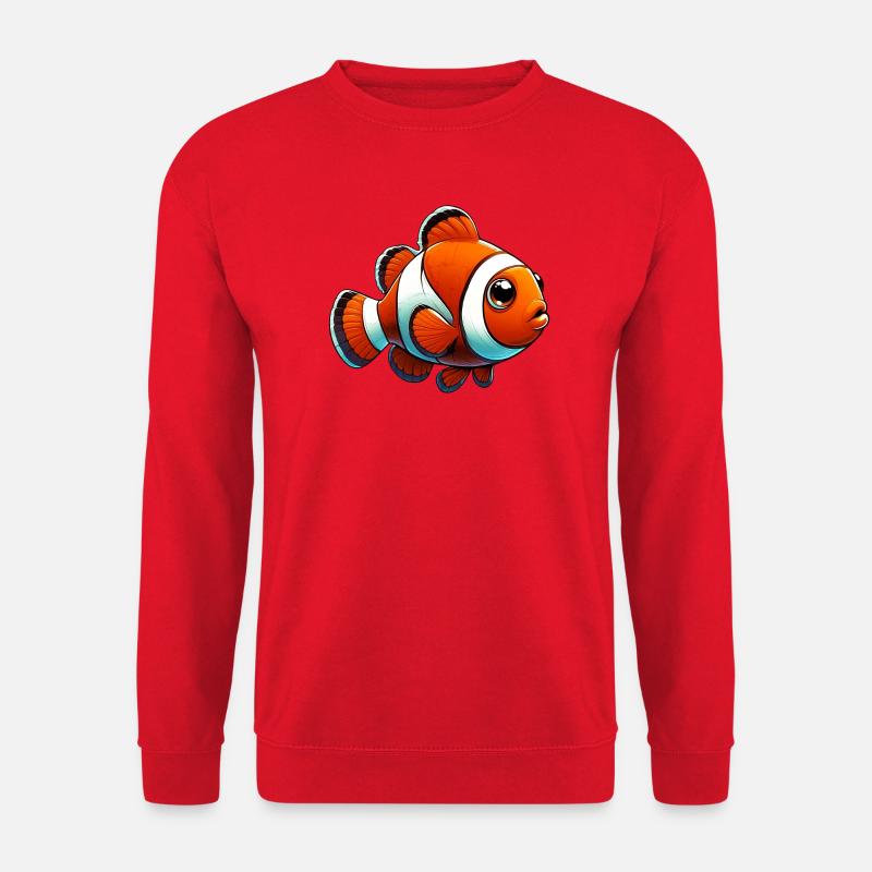Clownfisch - Unisex Pullover - Rot