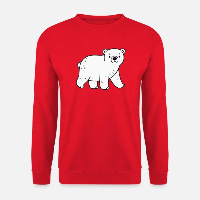 Eisbär - Unisex Pullover - Rot