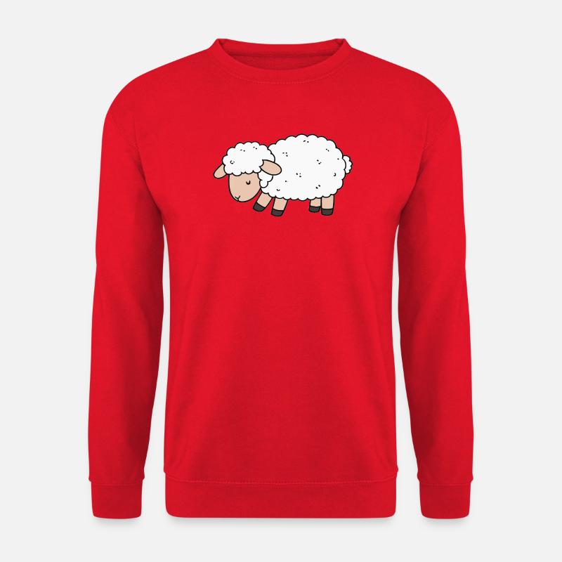 Schaf - Unisex Pullover - Rot