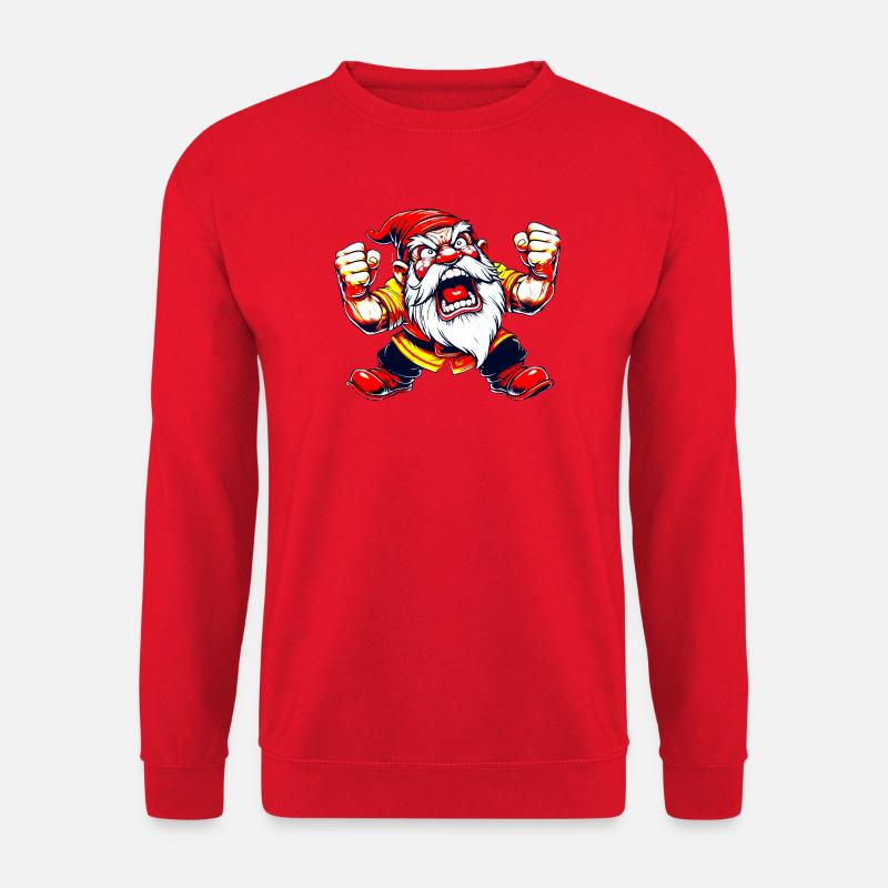 Zorniger Zwerg - Unisex Pullover - Rot
