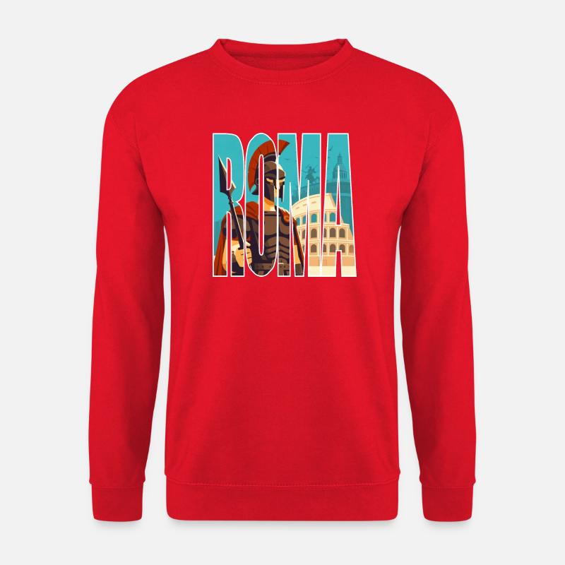 ROMA - Unisex Pullover - Rot