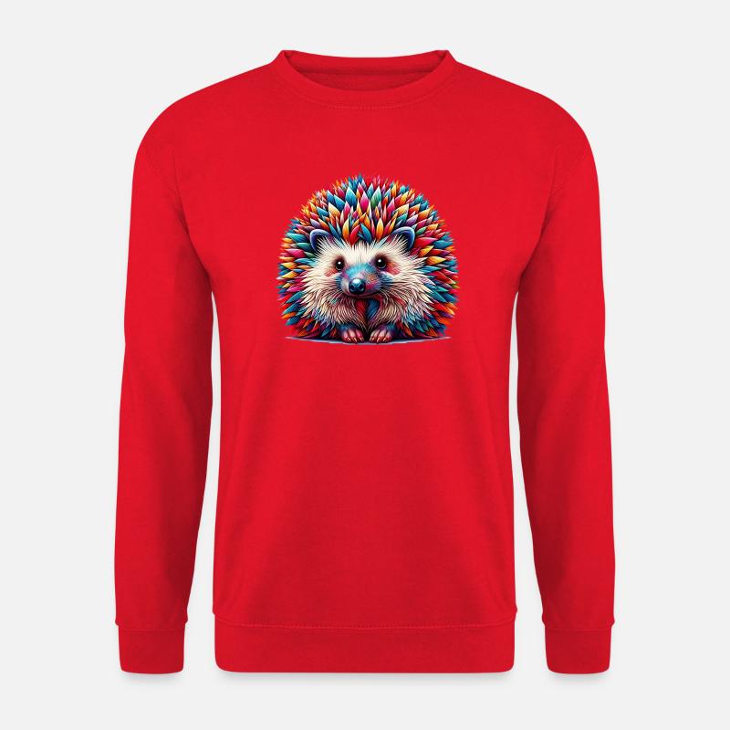 Igel - Unisex Pullover - Rot