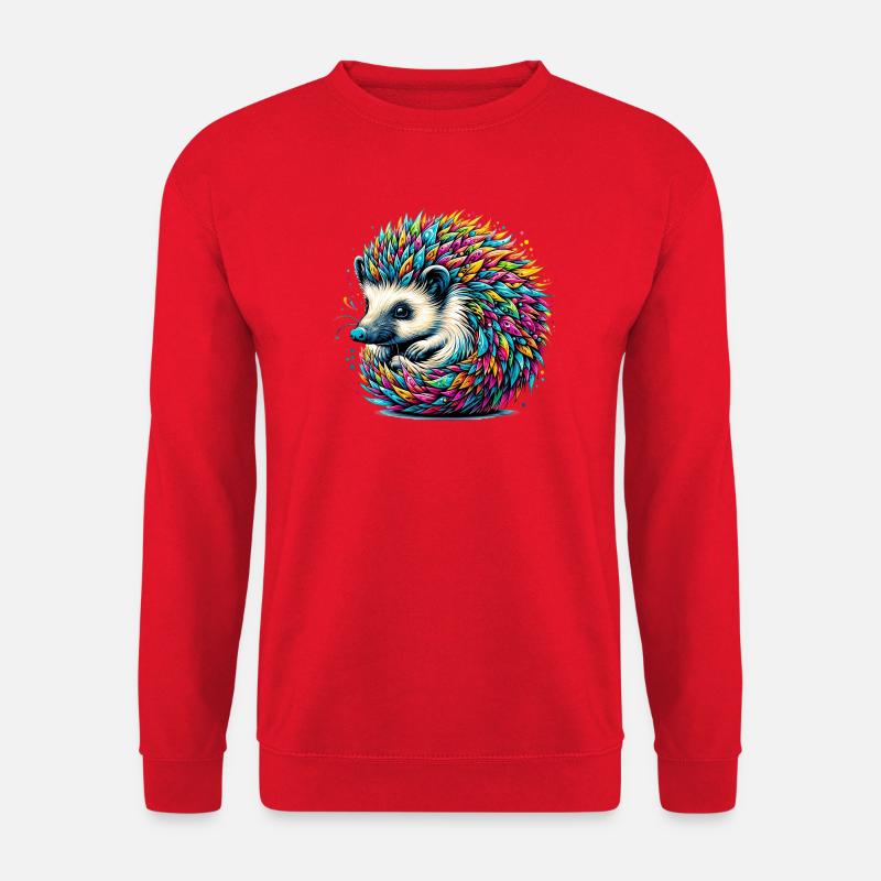 Igel - Unisex Pullover - Rot