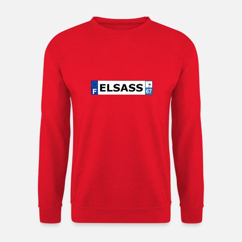 Elsass - Unisex Pullover - Rot