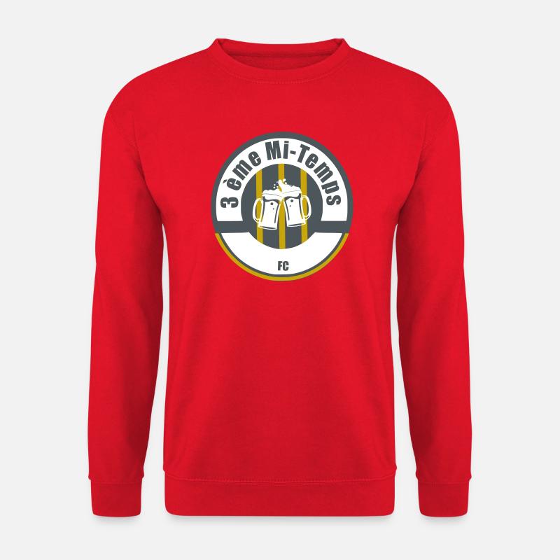 3. Halbzeit FC - Unisex Pullover - Rot