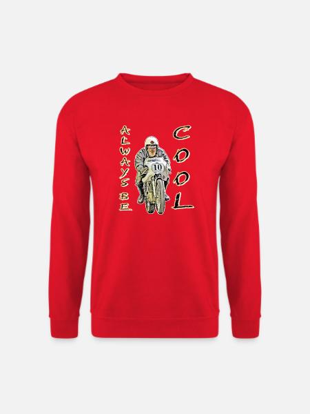 always be cool - Unisex Pullover - Rot