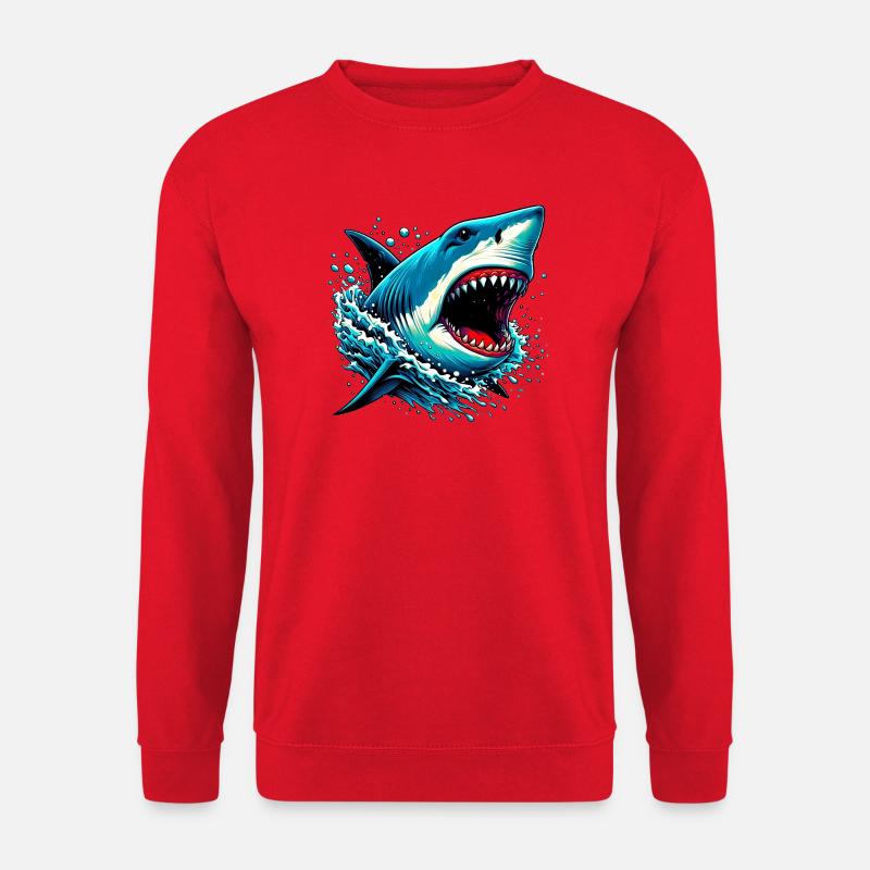 Hai - Unisex Pullover - Rot