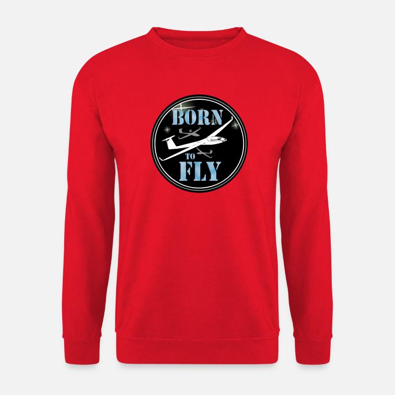 Born to fly - Unisex Sweatshirt - red