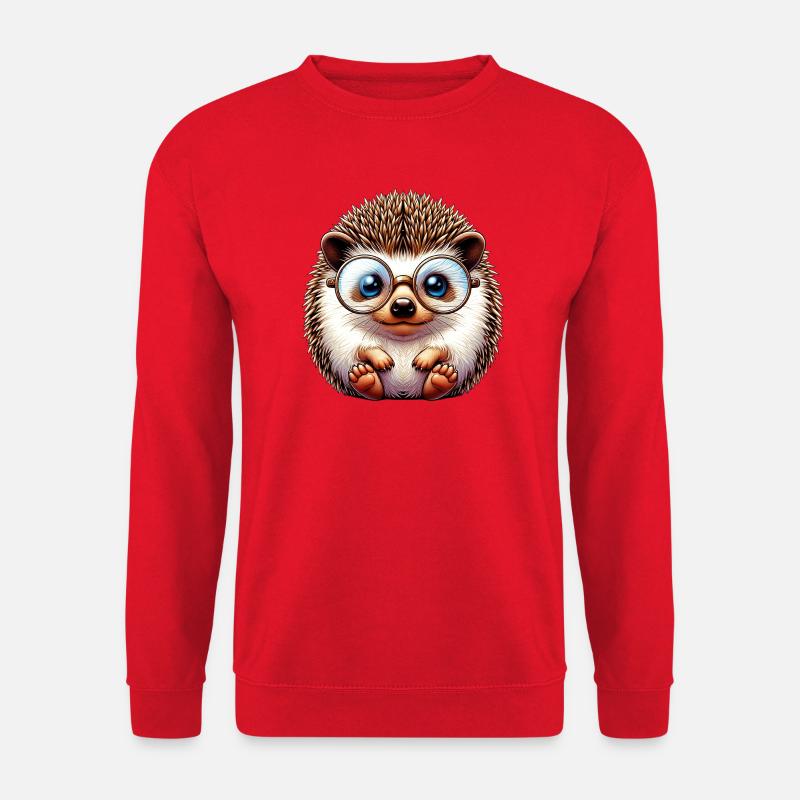 Igel - Unisex Pullover - Rot