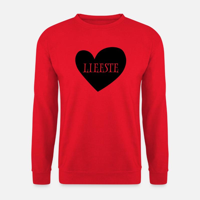23 Liebestes Herz Rot - Unisex Pullover - Rot