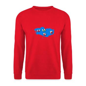 Région bretagne - Sweat-shirt Unisexe - rouge - Devant - Alina (178cm) & Michal (187cm)