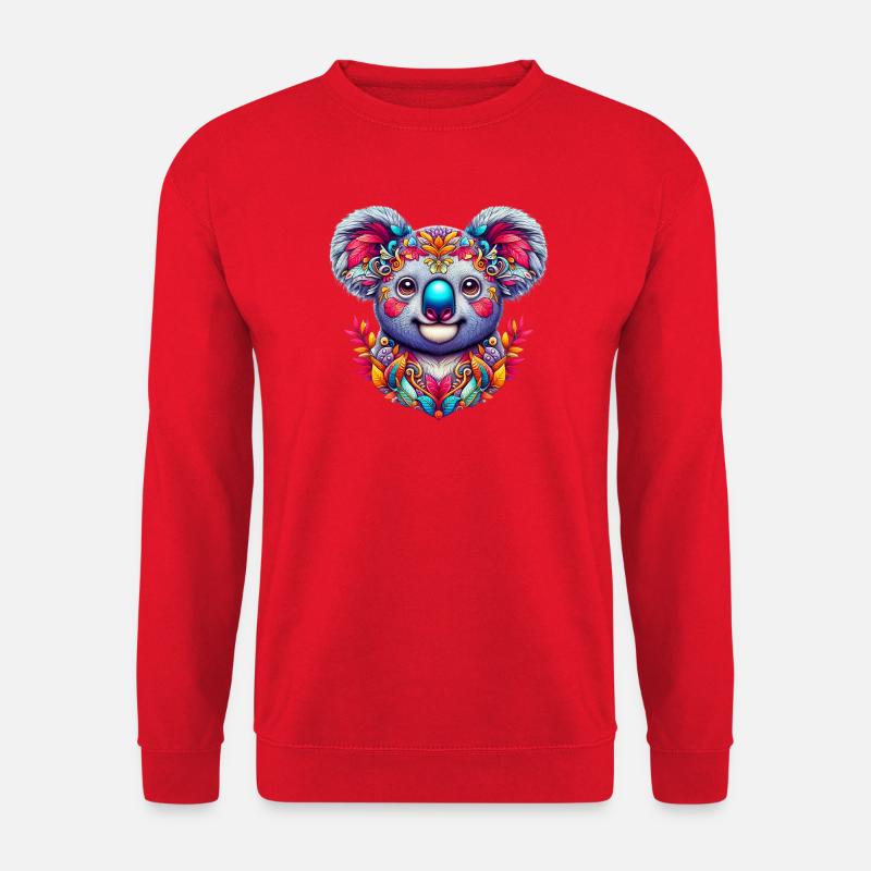 Koala - Unisex Sweatshirt - red