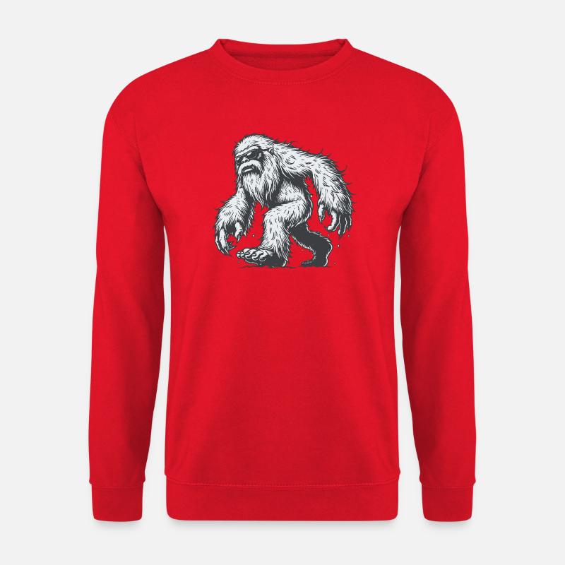 Yéti - Sweat-shirt Unisexe - rouge