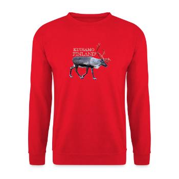 Kuusamo - Unisex Pullover - Rot - Vorne - Alina (178cm) & Michal (187cm)