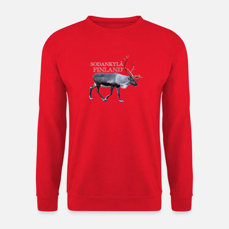 Sodankyla - Unisex Pullover - Rot