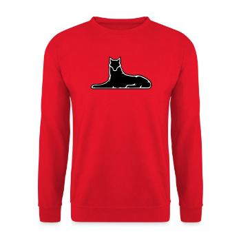 Loup d’Itchkérie 2024 - Sweat-shirt Unisexe - rouge - Devant - Alina (178cm) & Michal (187cm)