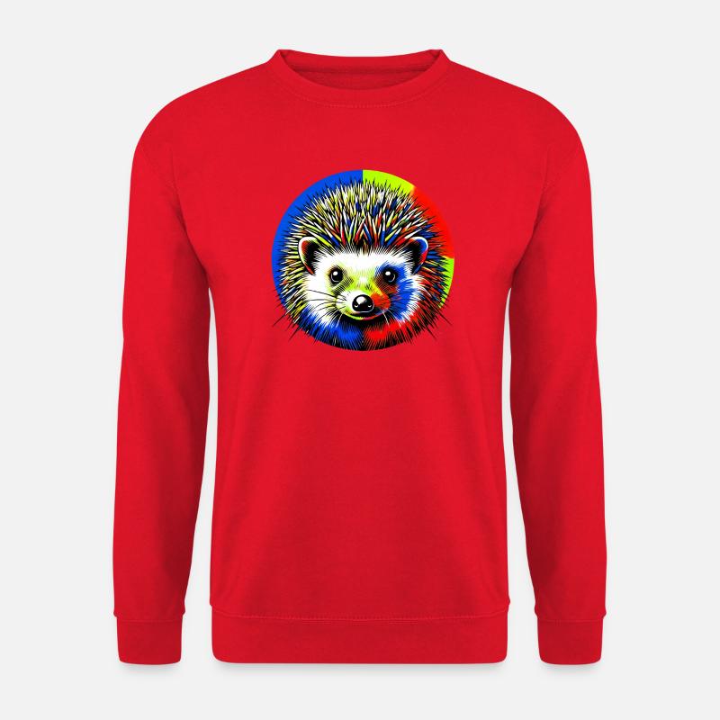 Igel - Unisex Pullover - Rot