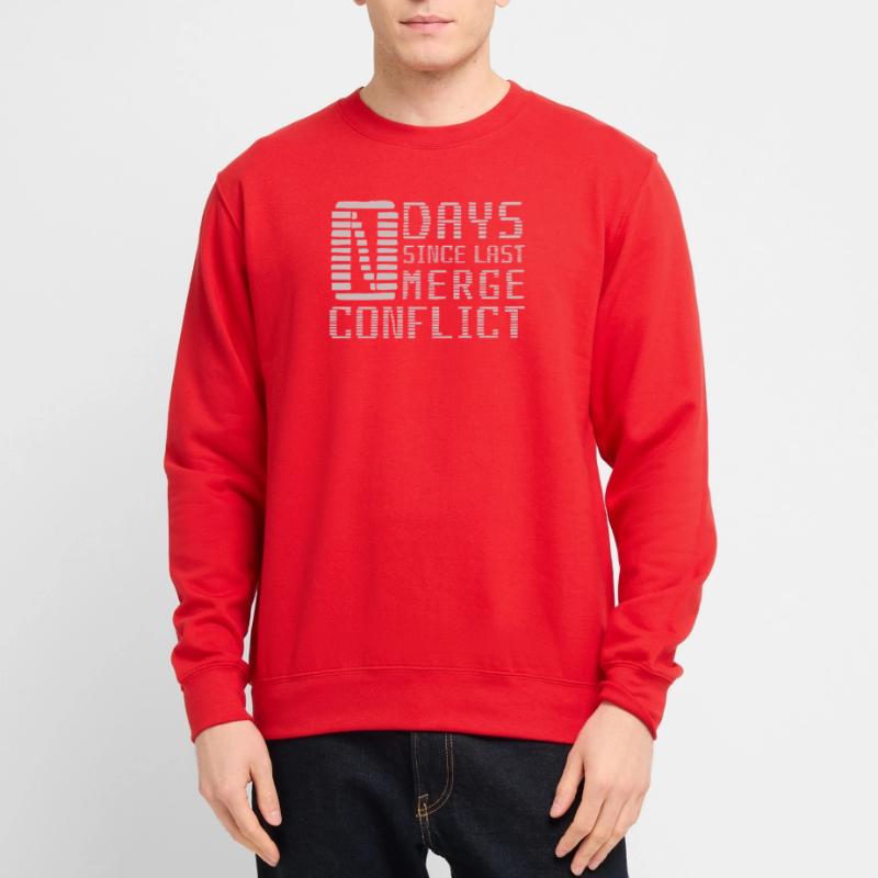 Merge Conflict Software Developer Developer geek Unisex Sweatshirt