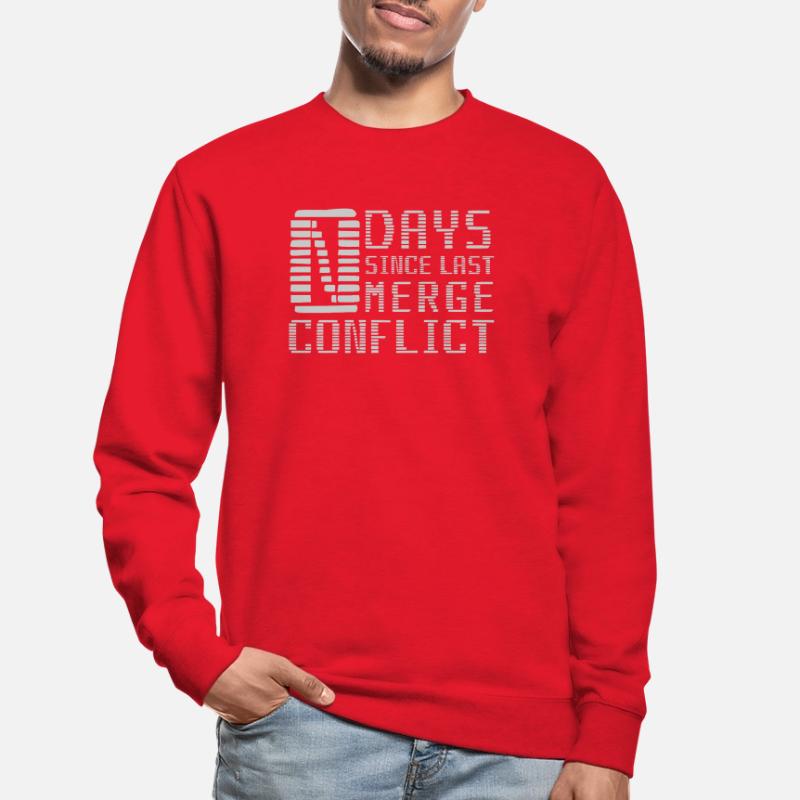 Merge Conflict Software Developer Developer geek Unisex Sweatshirt