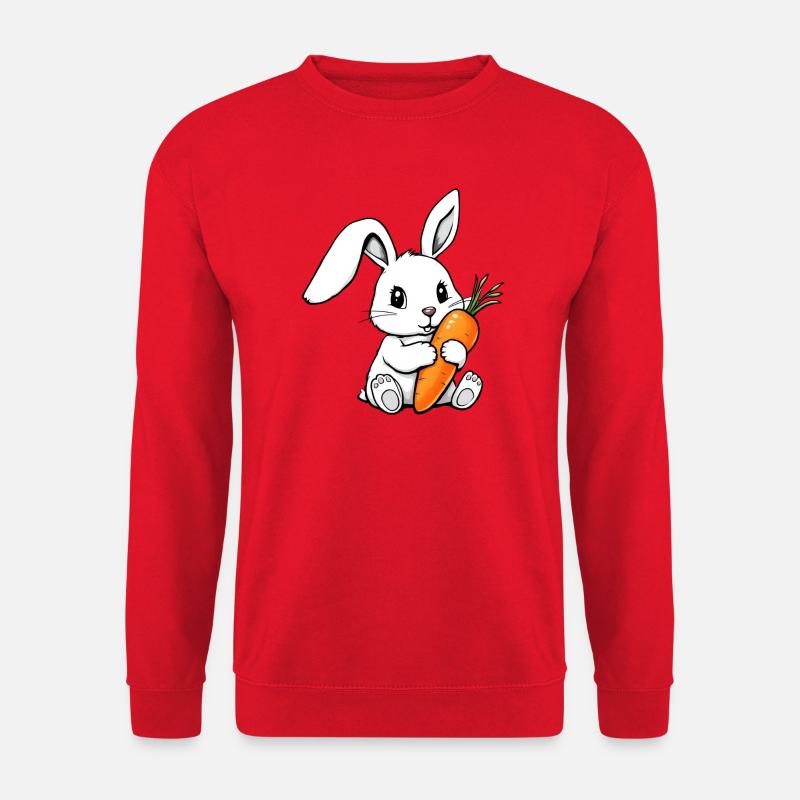 Häschen - Unisex Pullover - Rot