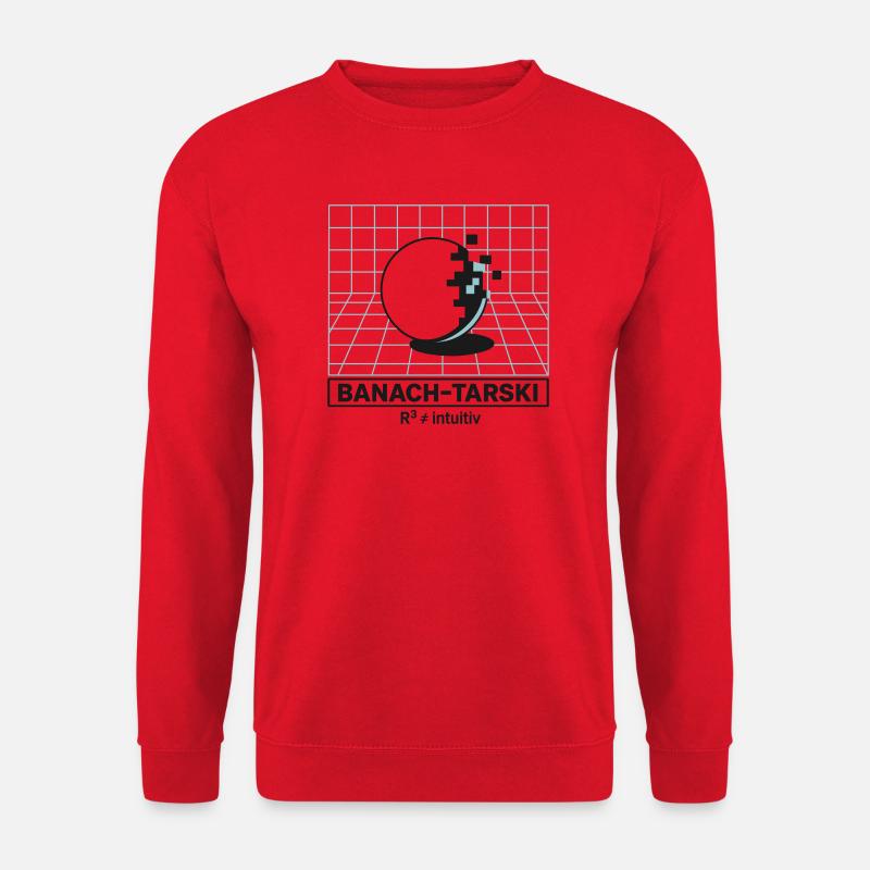 Banach-Tarski Breakdown - Unisex Pullover - Rot