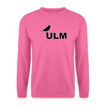 Ulmer Spatz Linsen mit Spatzla Schwabisch - Unisex Pullover - Pink - Vorne