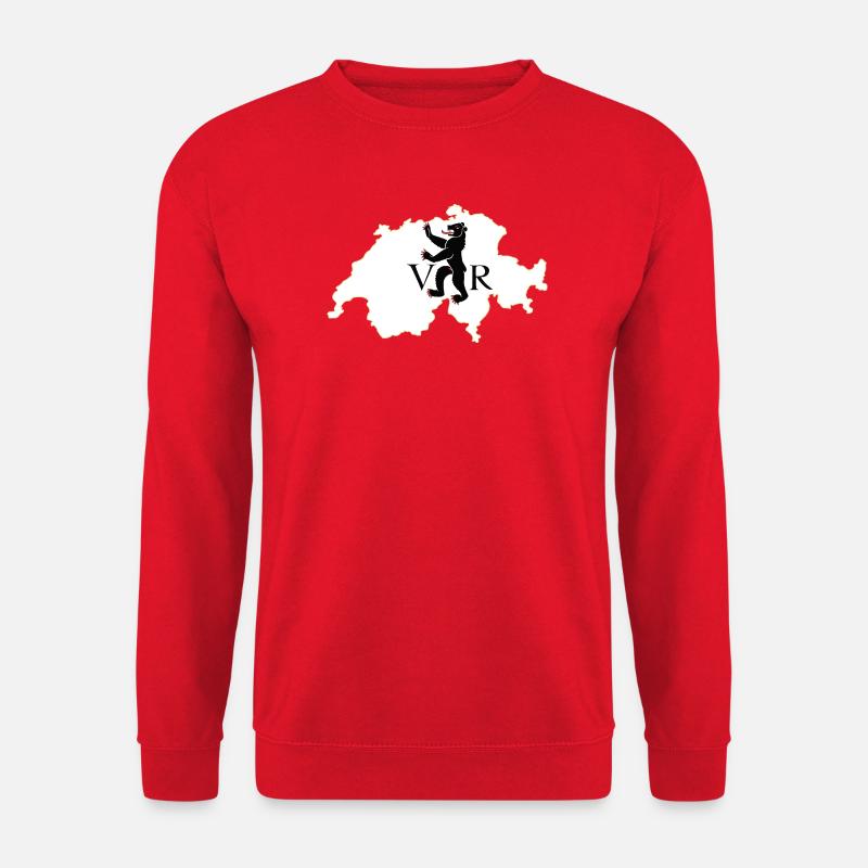 Appenzell Ausserrhoden Schweiz - Unisex Pullover - Rot