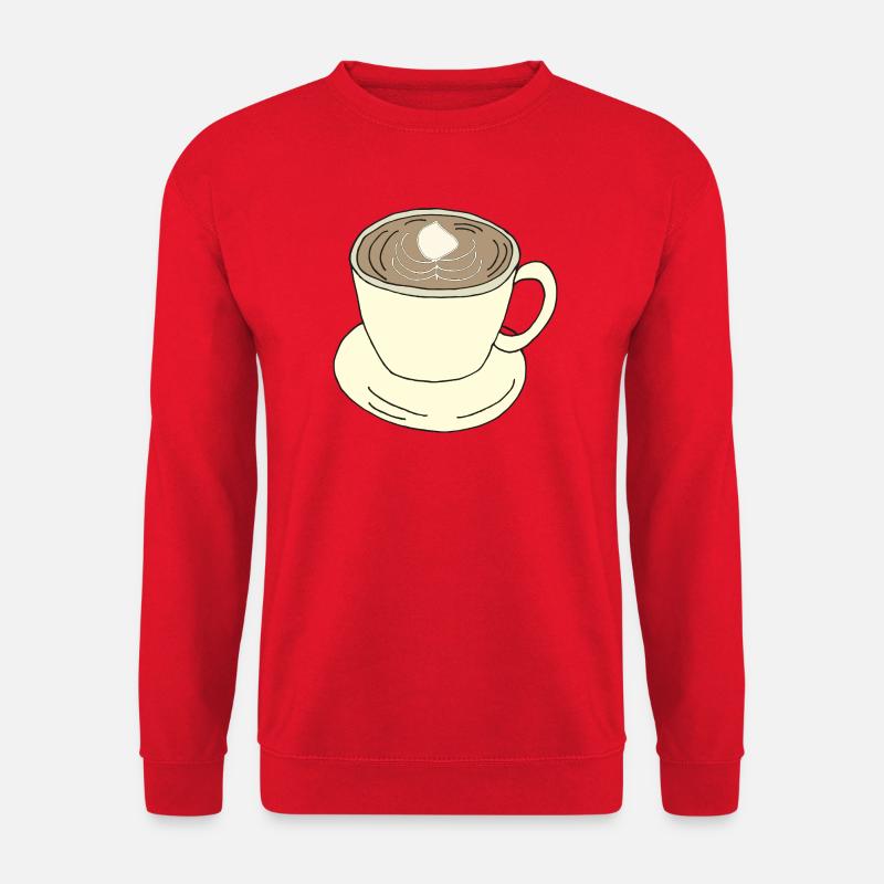 kaffeetasse - Unisex Pullover - Rot