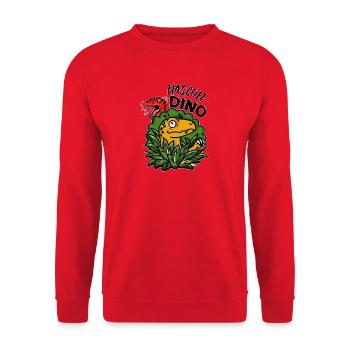 Versteckspiel - Unisex Pullover - Rot - Vorne - Alina (178cm) & Michal (187cm)
