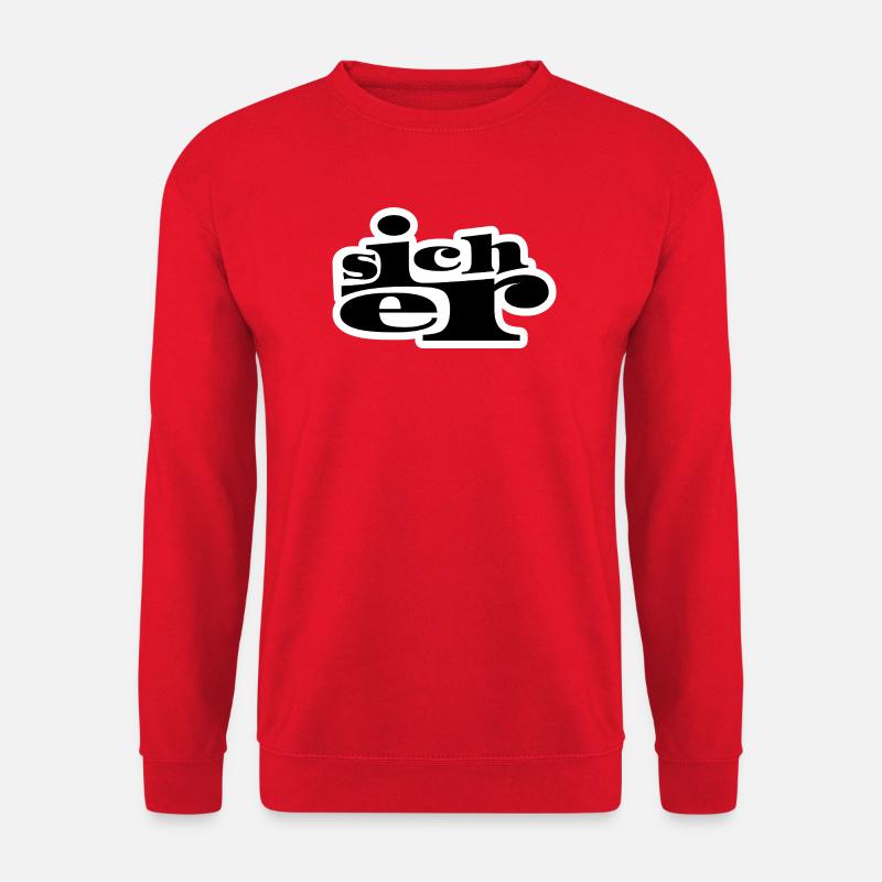 Sicher - Unisex Pullover - Rot