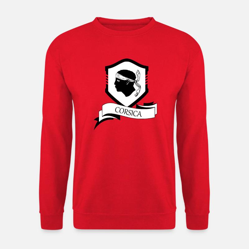 Korsika - Unisex Pullover - Rot