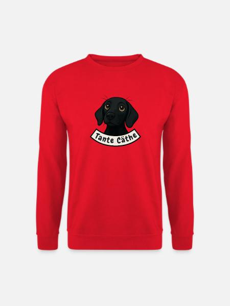 Schweißhund Tante Cäthe - Unisex Pullover - Rot