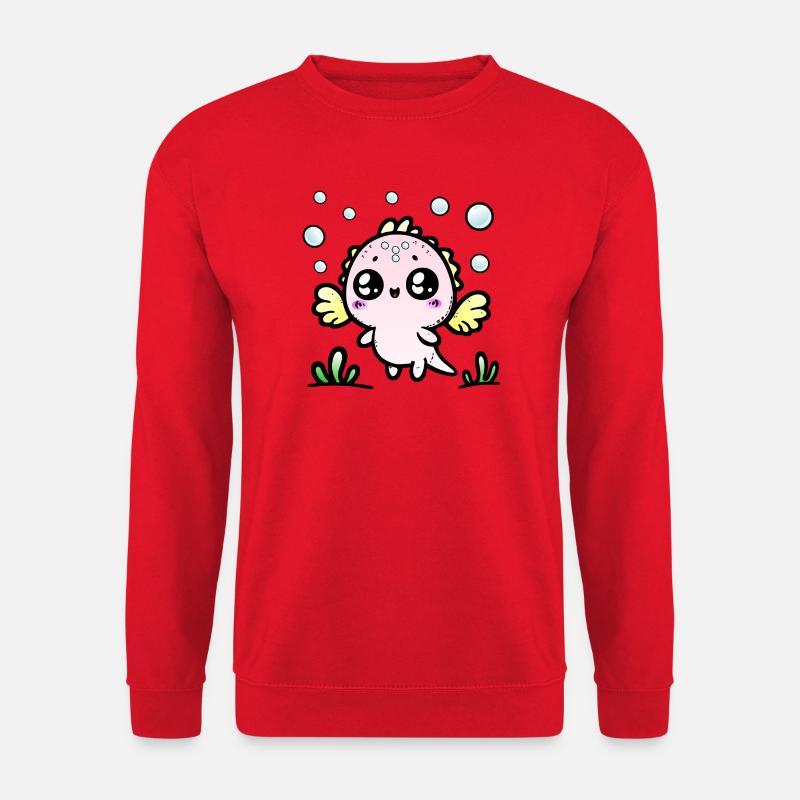 Axolotl - Unisex Pullover - Rot