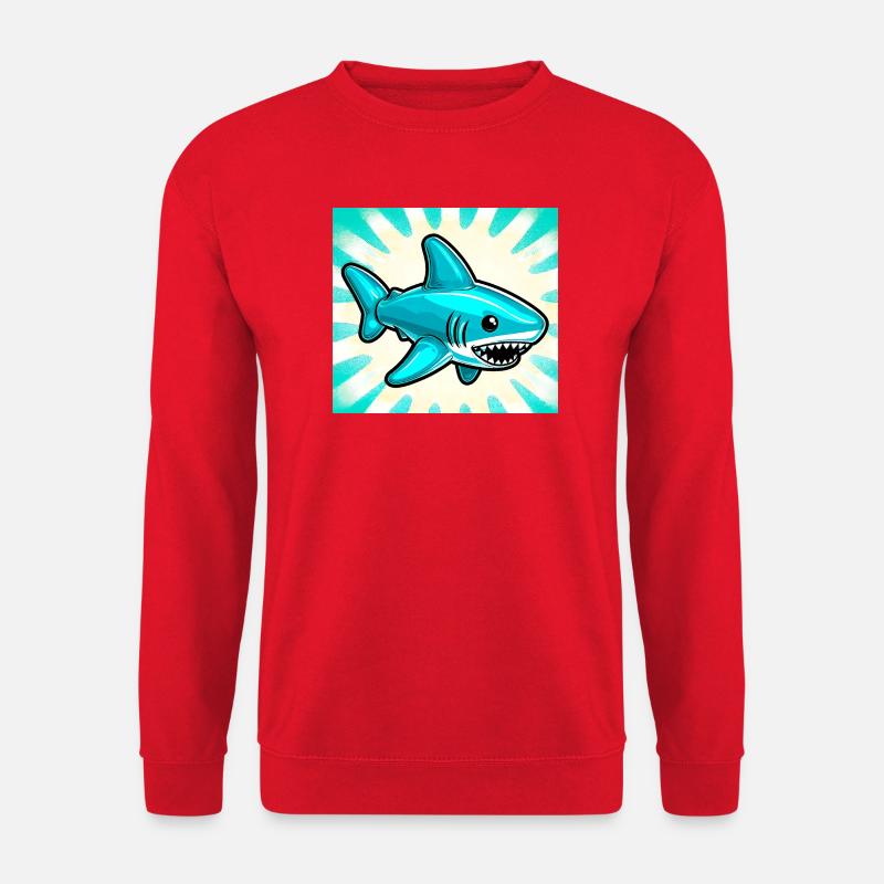 Hai - Unisex Pullover - Rot