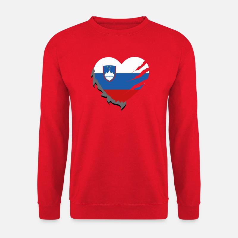 Slowenien - Slowenien - Unisex Pullover - Rot