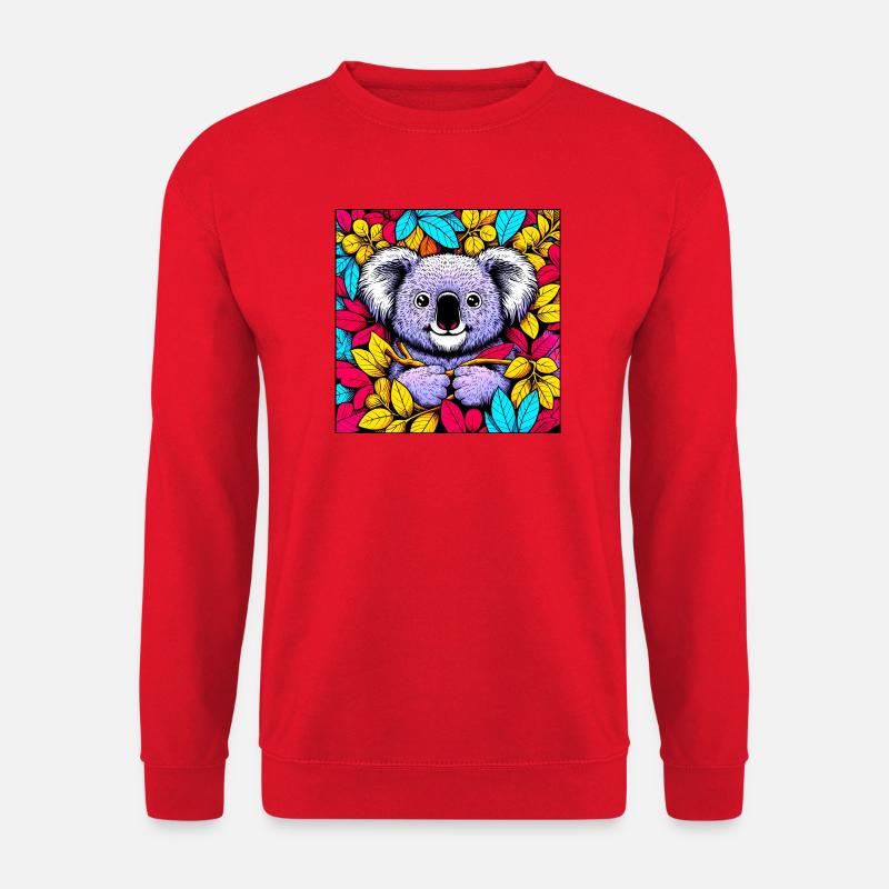 Koala - Unisex Sweatshirt - red