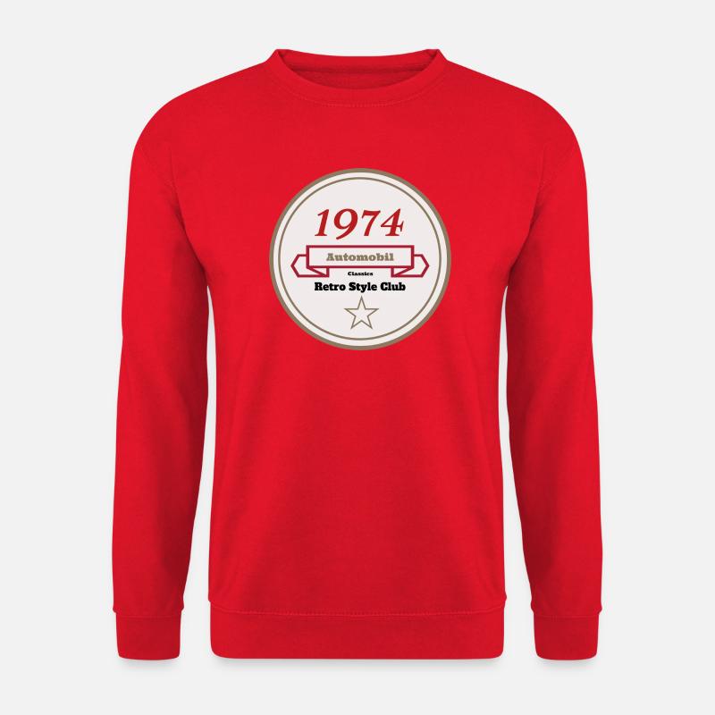 51_Motor_Club_-_RenkoDesign_1 - Unisex Pullover - Rot