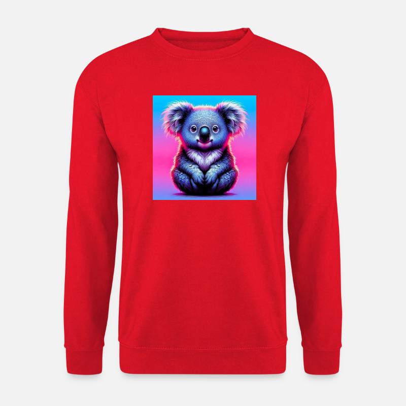 Koala - Unisex Sweatshirt - red