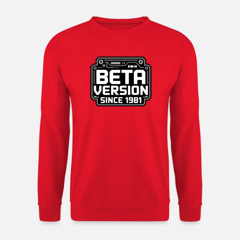 Conception de logo Retro Tech - Sweat-shirt Unisexe - rouge