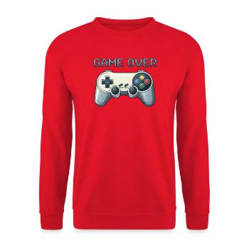 Fin du jeu - Sweat-shirt Unisexe - rouge - Devant - Alina (178cm) & Michal (187cm)