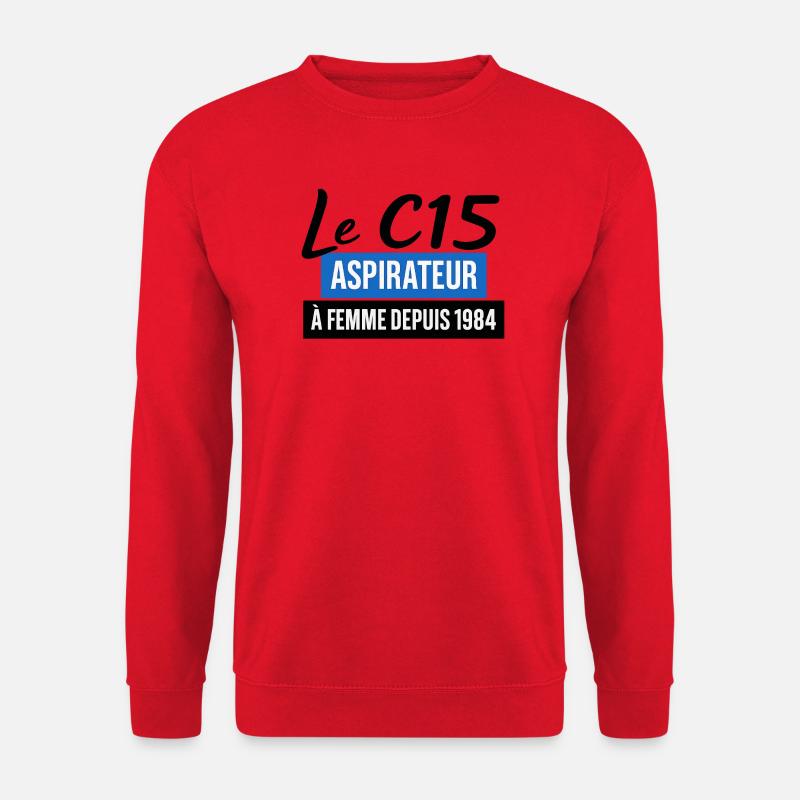 C15 - Unisex Pullover - Rot