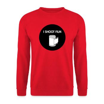 Je tourne du cinéma - Sweat-shirt Unisexe - rouge - Devant - Alina (178cm) & Michal (187cm)