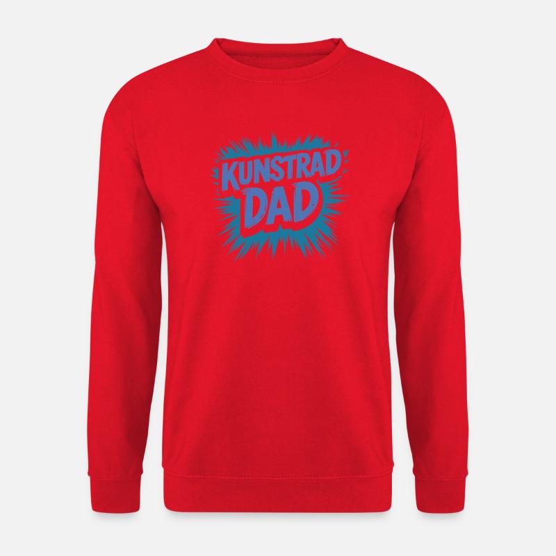Kunstrad, Kunstradfahren, Hallenradsport, Dad - Unisex Pullover - Rot