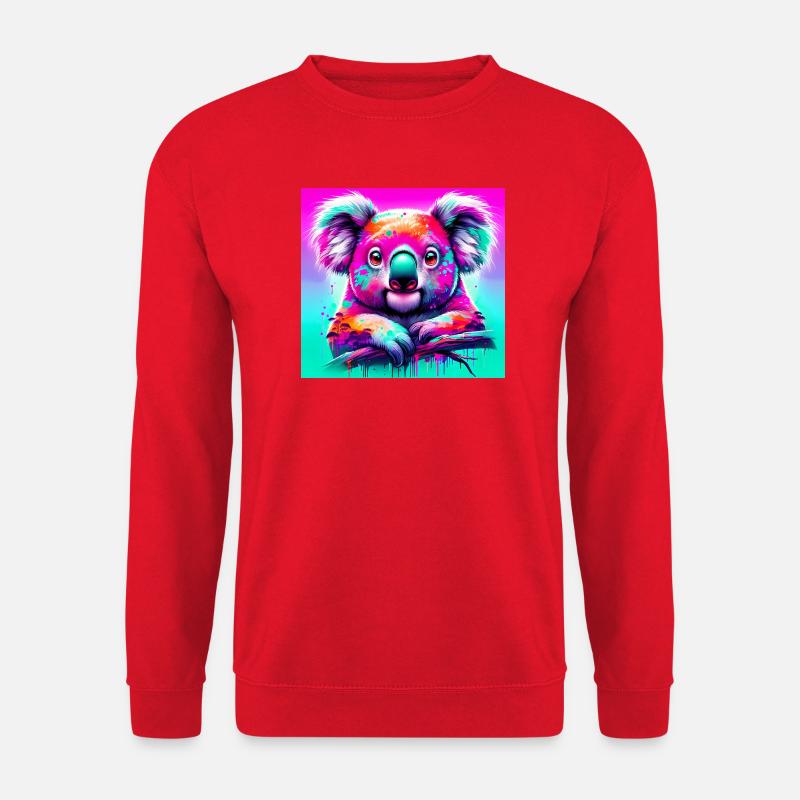 Koala - Unisex Sweatshirt - red