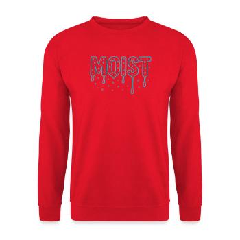 feucht - Unisex Pullover - Rot - Vorne - Alina (178cm) & Michal (187cm)