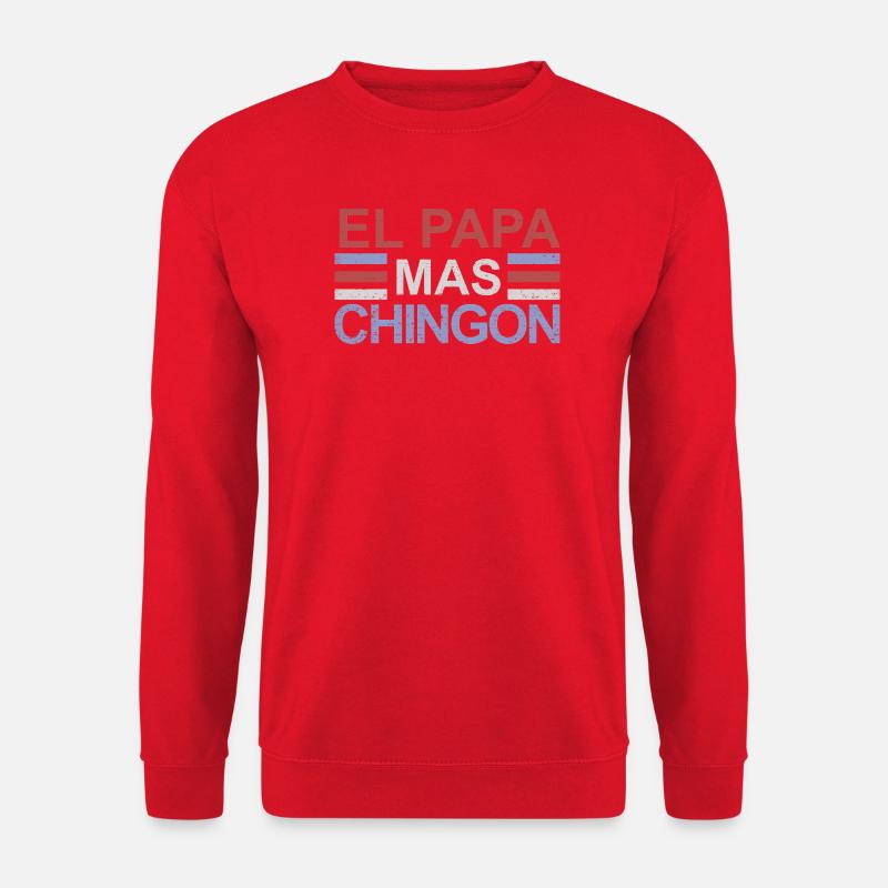 El Papa Mas Chingon - Unisex Pullover - Rot