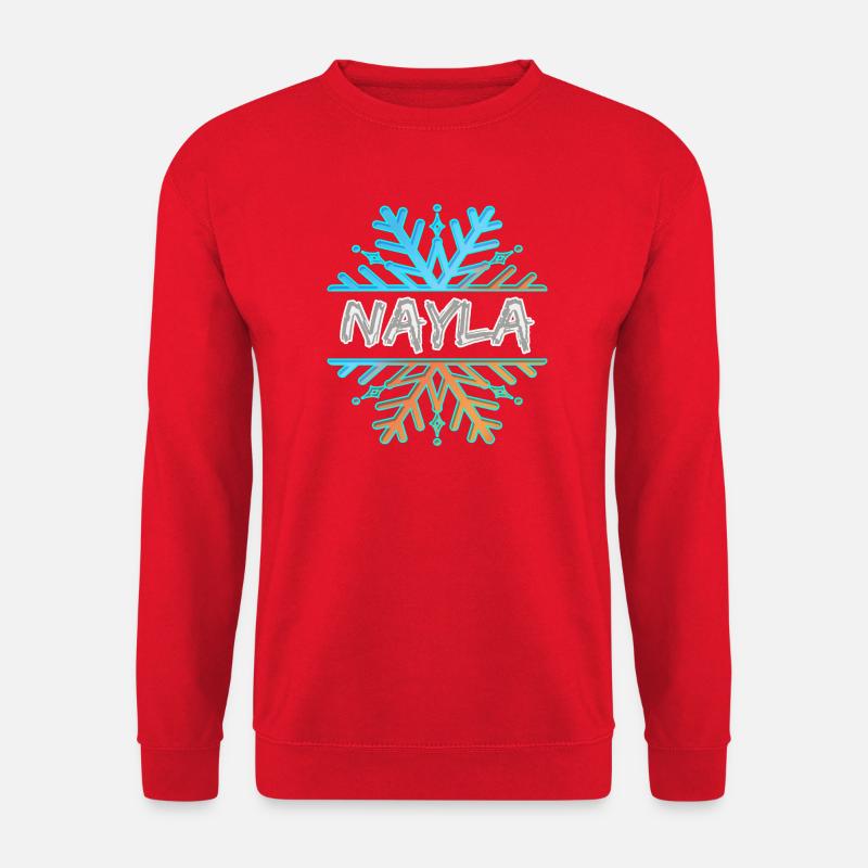 Nayla Nayla - Unisex Pullover - Rot