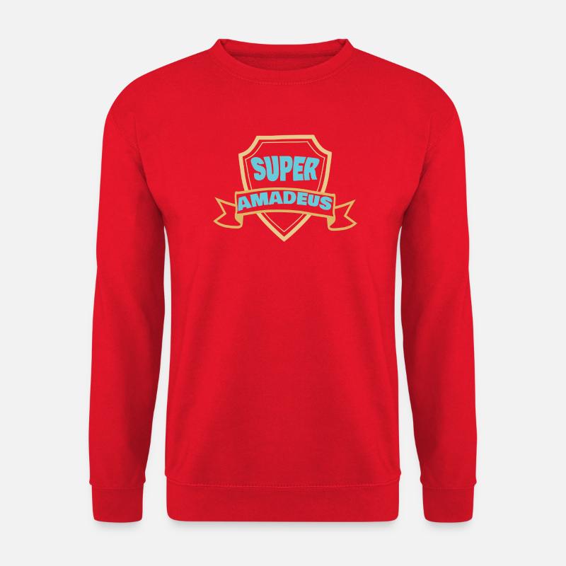 Geschenk für Amadeus - Unisex Pullover - Rot